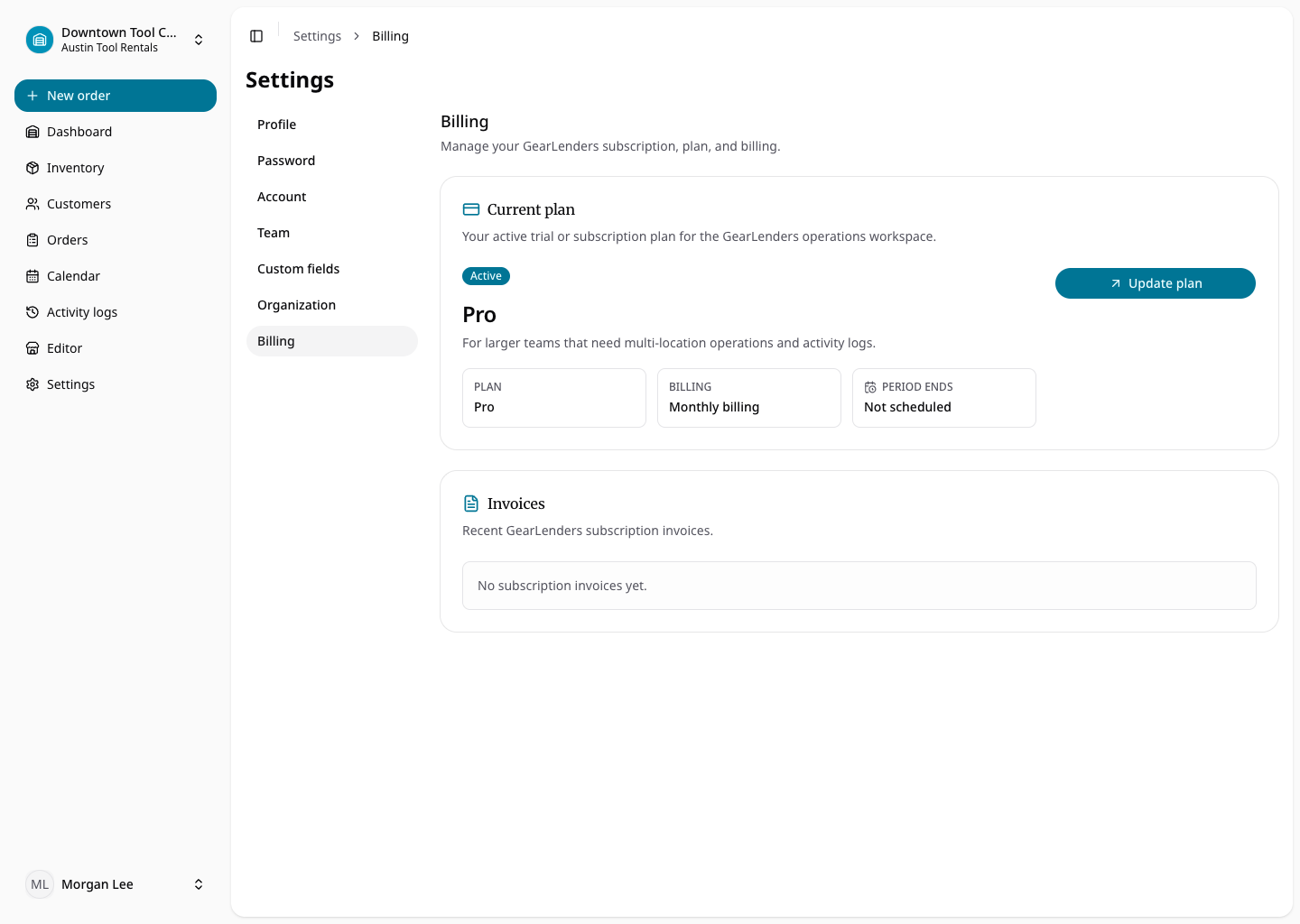 Billing overview